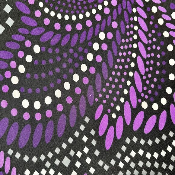 Maggie Barnes Geometric Floral Polka Dot Blouse 2X - Picture 4 of 8